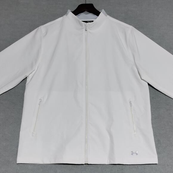 Under Armour Golf Storm Womens M Cold Gear‎ Windstrike Rover Jacket Full Zip NEW - Picture 5 of 15